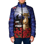ANZAC Day Padded Jacket Lest We Forget
