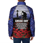 ANZAC Day Padded Jacket Lest We Forget