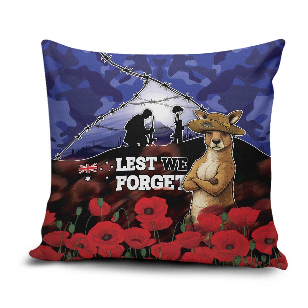 ANZAC Day Pillow Cover Lest We Forget