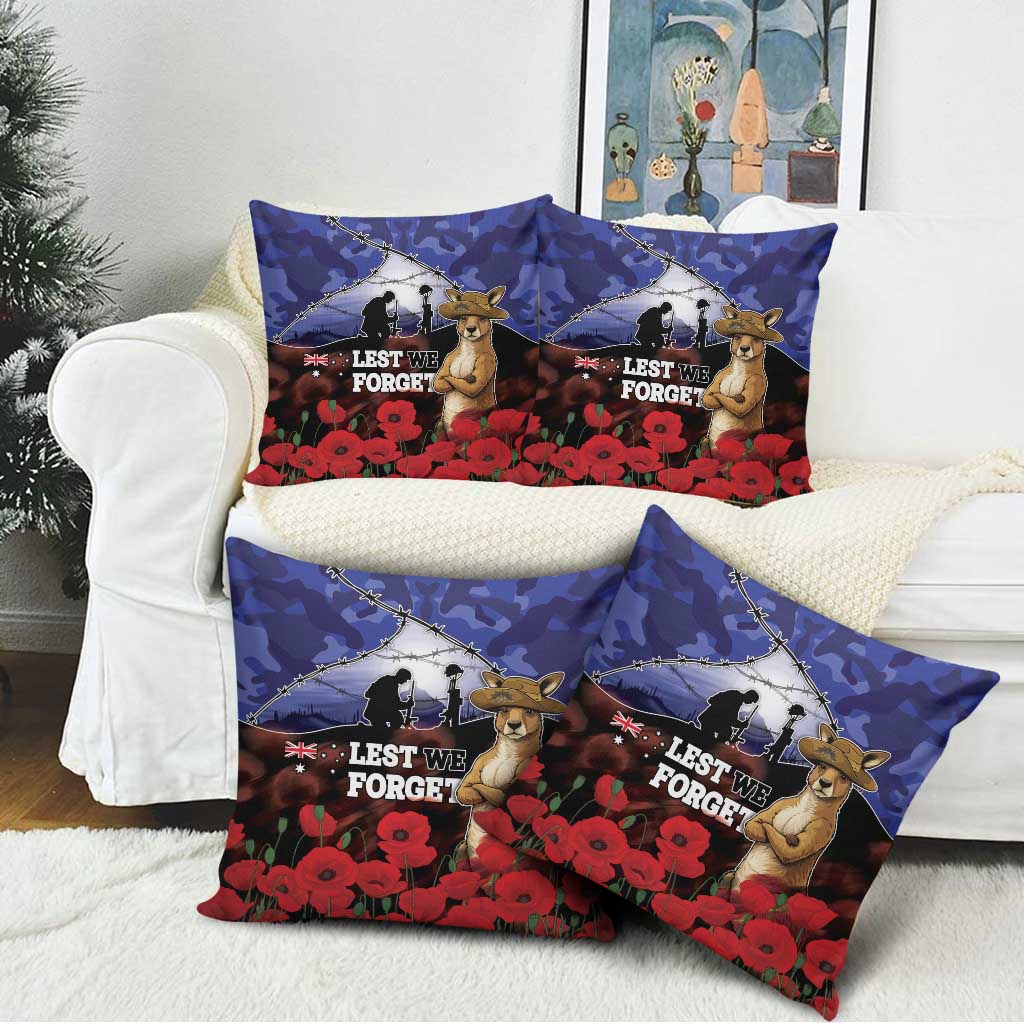ANZAC Day Pillow Cover Lest We Forget