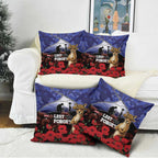 ANZAC Day Pillow Cover Lest We Forget