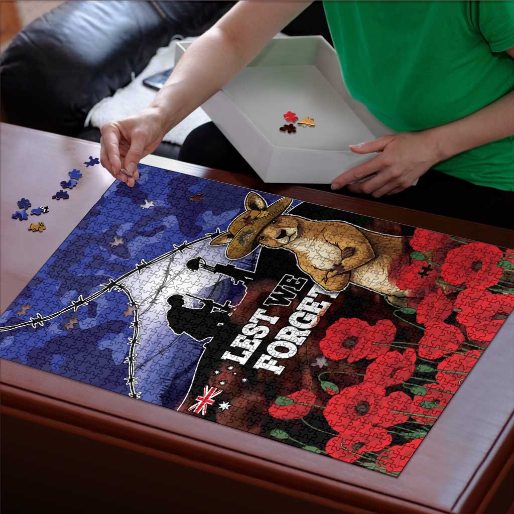 ANZAC Day Puzzle Lest We Forget