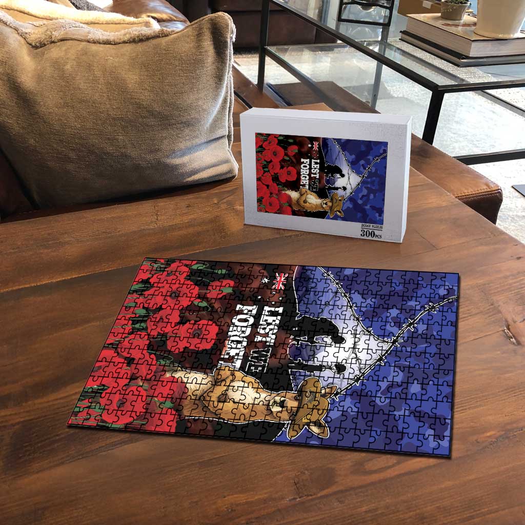 ANZAC Day Puzzle Lest We Forget