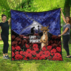 ANZAC Day Quilt Lest We Forget