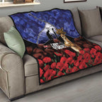ANZAC Day Quilt Lest We Forget
