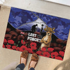 ANZAC Day Rubber Doormat Lest We Forget