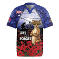 ANZAC Day Rugby Jersey Lest We Forget
