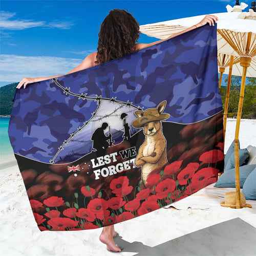 ANZAC Day Sarong Lest We Forget