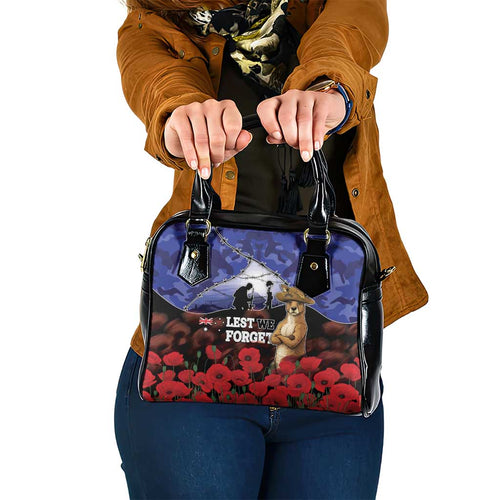 ANZAC Day Shoulder Handbag Lest We Forget