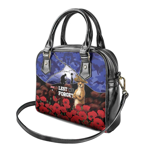 ANZAC Day Shoulder Handbag Lest We Forget