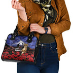 ANZAC Day Shoulder Handbag Lest We Forget