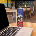ANZAC Day Skinny Tumbler Lest We Forget
