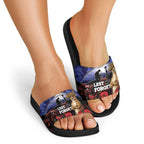 ANZAC Day Slide Sandals Lest We Forget