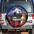 ANZAC Day Spare Tire Cover Lest We Forget