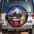 ANZAC Day Spare Tire Cover Lest We Forget
