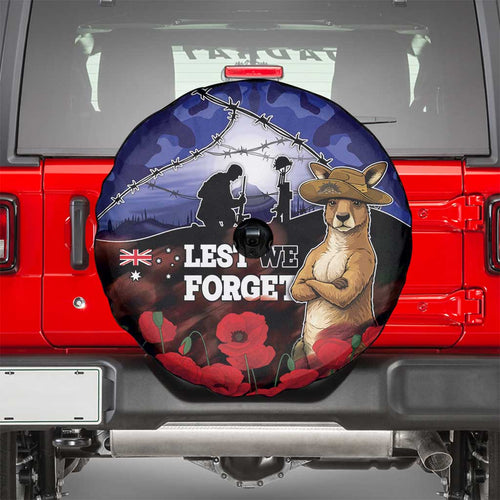 ANZAC Day Spare Tire Cover Lest We Forget