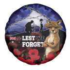ANZAC Day Spare Tire Cover Lest We Forget