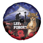 ANZAC Day Spare Tire Cover Lest We Forget