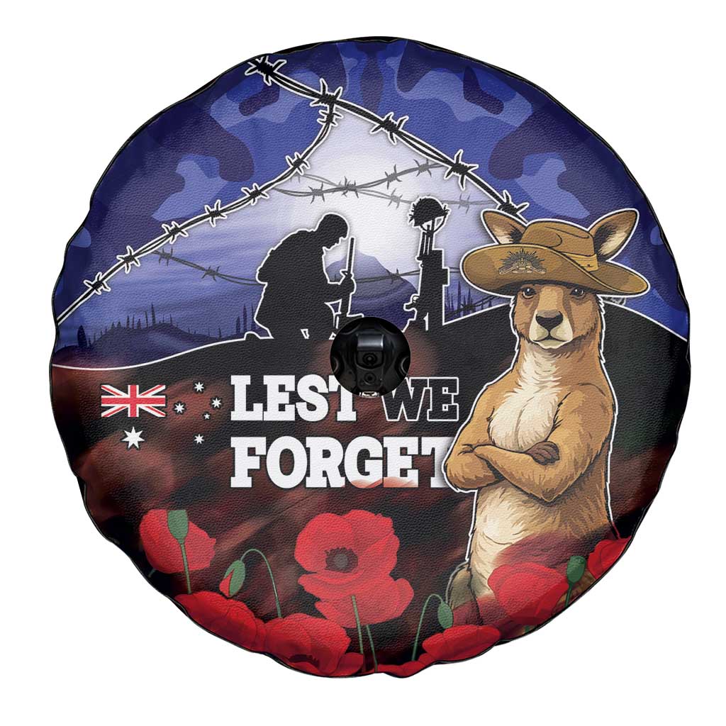 ANZAC Day Spare Tire Cover Lest We Forget