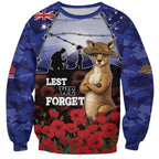 ANZAC Day Sweatshirt Lest We Forget