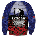 ANZAC Day Sweatshirt Lest We Forget
