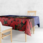 ANZAC Day Tablecloth Lest We Forget