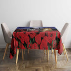 ANZAC Day Tablecloth Lest We Forget
