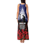 ANZAC Day Tank Maxi Dress Lest We Forget
