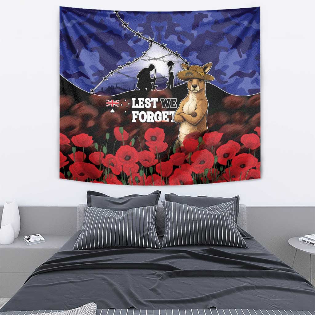 ANZAC Day Tapestry Lest We Forget