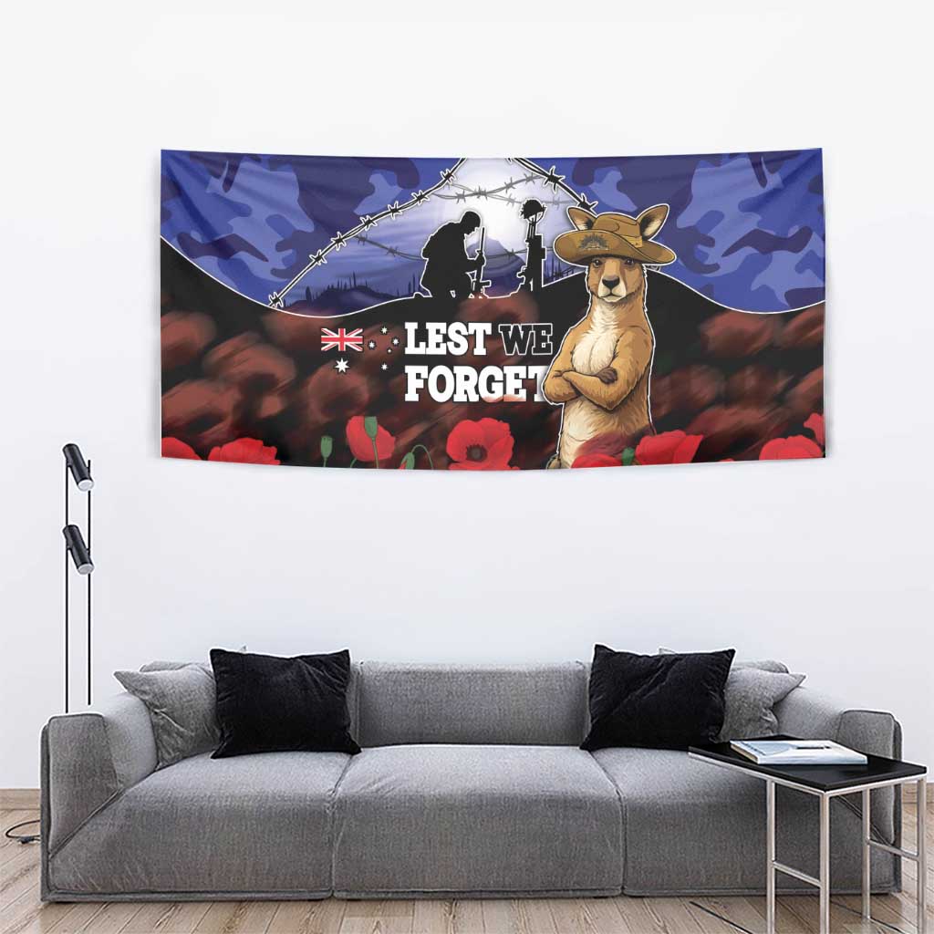 ANZAC Day Tapestry Lest We Forget