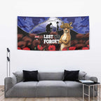 ANZAC Day Tapestry Lest We Forget