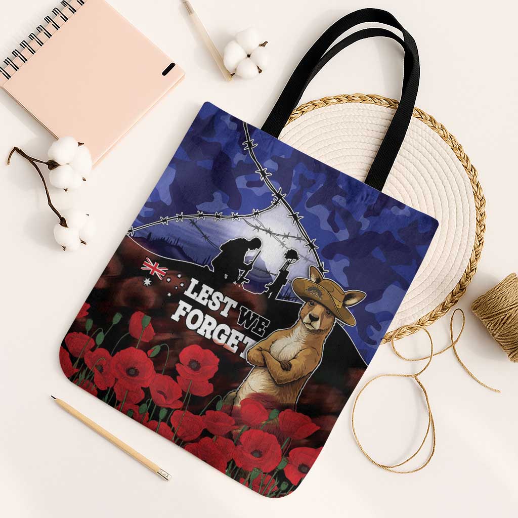 ANZAC Day Tote Bag Lest We Forget