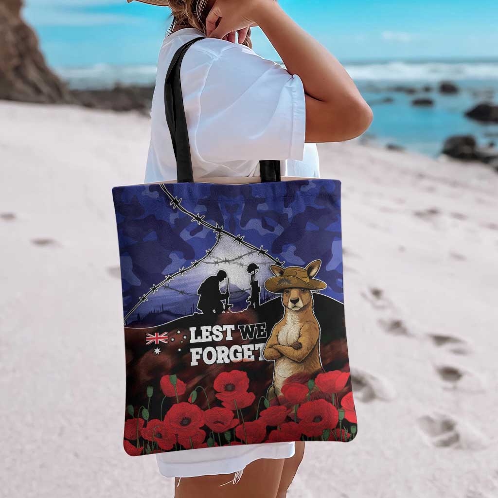 ANZAC Day Tote Bag Lest We Forget