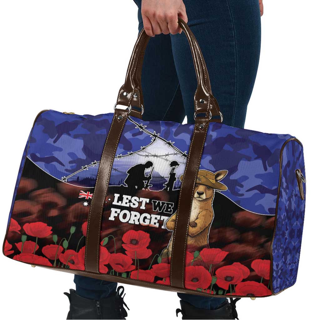 ANZAC Day Travel Bag Lest We Forget