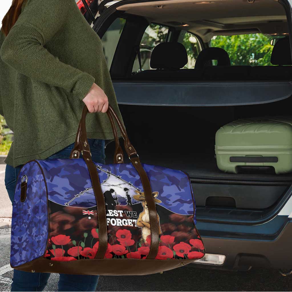ANZAC Day Travel Bag Lest We Forget