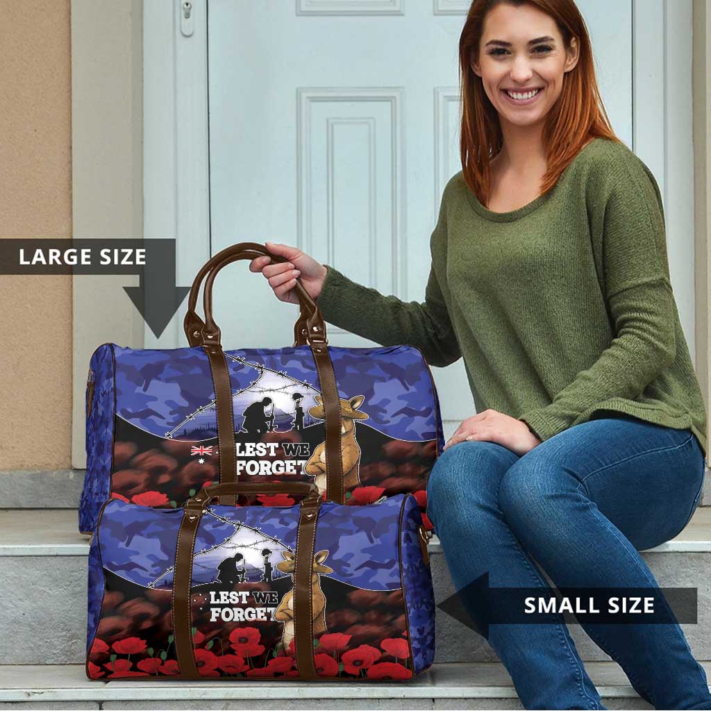 ANZAC Day Travel Bag Lest We Forget