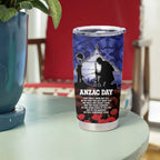 ANZAC Day Tumbler Cup Lest We Forget