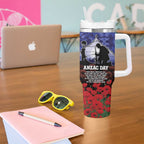 ANZAC Day Tumbler With Handle Lest We Forget
