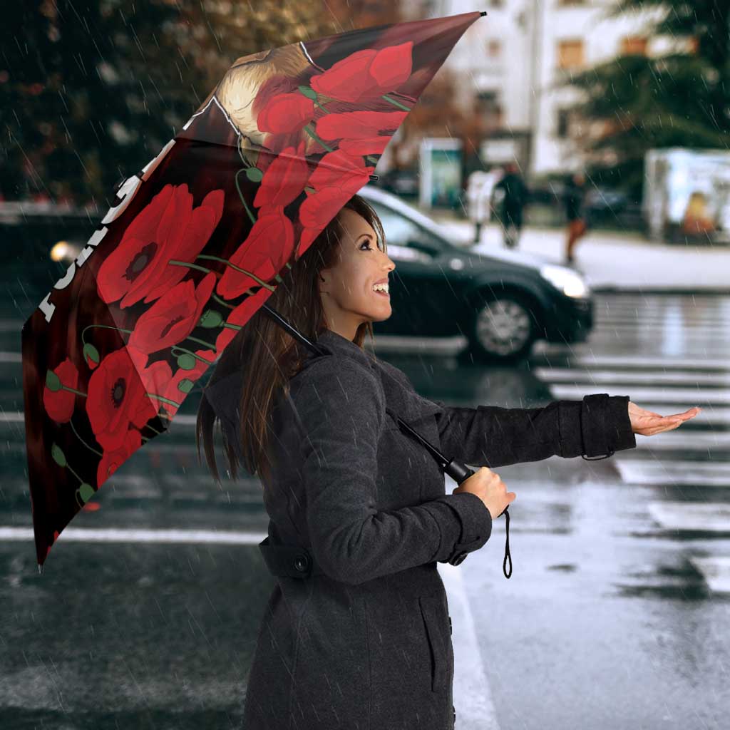 ANZAC Day Umbrella Lest We Forget