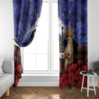 ANZAC Day Window Curtain Lest We Forget