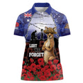 ANZAC Day Women Polo Shirt Lest We Forget