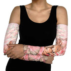 Personalised Breast Cancer Awareness Arm Sleeves Mother Kangaroo And Ribbon Hope