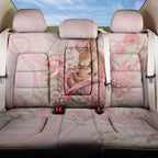 Breast Cancer Awareness Back Car Seat Cover Mother Kangaroo And Ribbon Hope