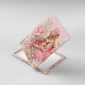 Breast Cancer Awareness Canvas Wall Art Mother Kangaroo And Ribbon Hope