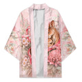 Personalised Breast Cancer Awareness Kimono Mother Kangaroo And Ribbon Hope