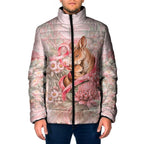 Personalised Breast Cancer Awareness Padded Jacket Mother Kangaroo And Ribbon Hope