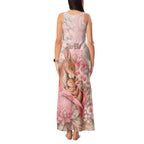 Personalised Breast Cancer Awareness Tank Maxi Dress Mother Kangaroo And Ribbon Hope