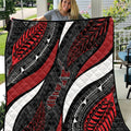 Aotearoa New Zealand Native Birds Map Quilt Silver Fern Tribal Pattern
