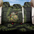 New Zealand Christmas Back Car Seat Cover Santa Riding Kakapo Bird Silver Fern