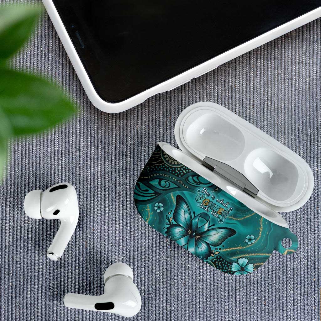 Ovarian Cancer Awareness AirPods Case This Is What A Fighter Looks Like